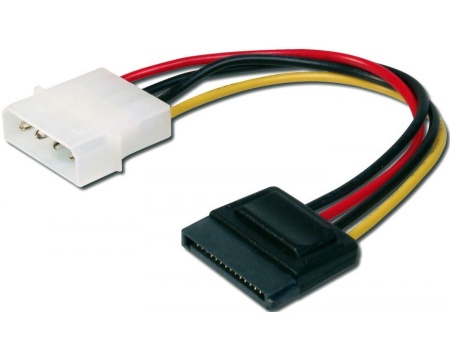 Kaabel molex toite 4pin to Sata 15pin