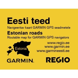 Kaart Regio Eesti teed Garminile