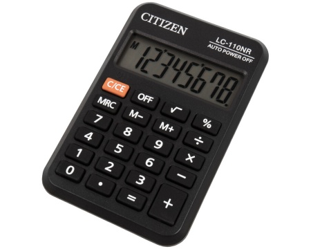 Kalkulaator Citizen LC-110NR tasku*