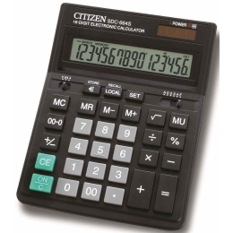 Kalkulaator Citizen SDC-664S lauale must
