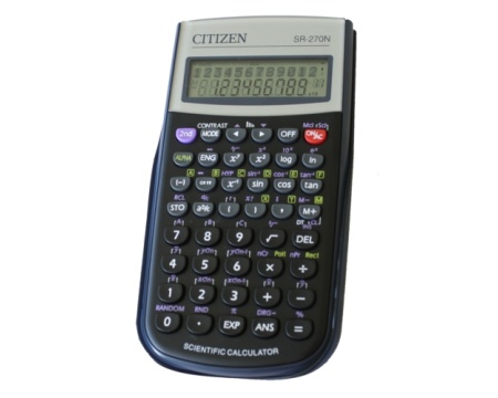 Kalkulaator Citizen kooli SR-270N