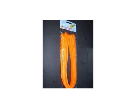 Karvatraat 50cm x Q8mm 10tk oranž