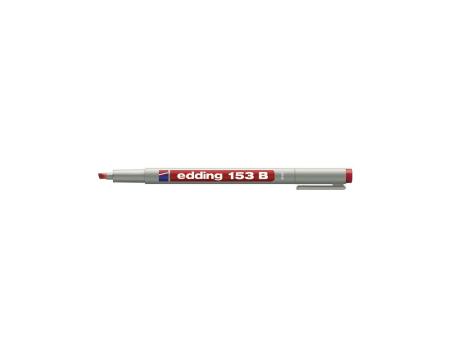 Kilemarker Edding mahapühit 1-3mm punane