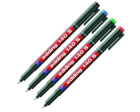 Kilemarker Edding veekindel 0,3mm punane