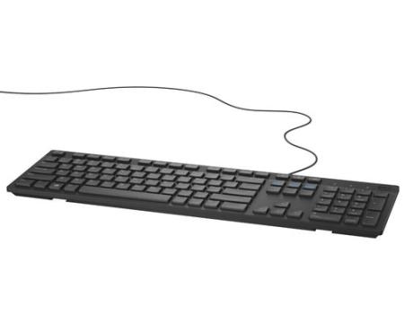 Klaviatuur Dell KB216 EST USB, black