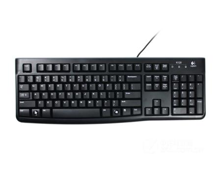 Klaviatuur Logitech K120 must USB est