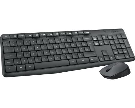 Klaviatuur+hiir Logitech MK235 SWE wirel