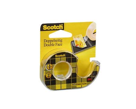 Kleeplint Scotch 12mm x6,3m kahepoolne