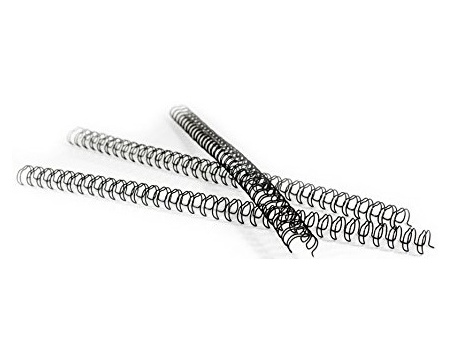 Köitespiraal traat 7,9mm 3:1 must 1tk*