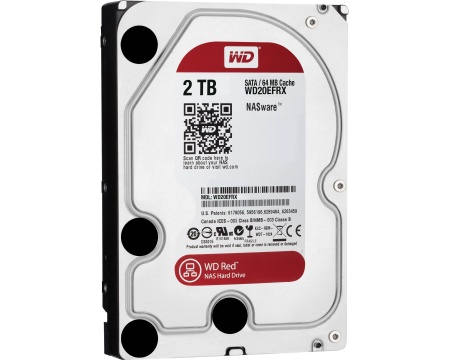 Kõvaketas 2TB WD RED 64MB