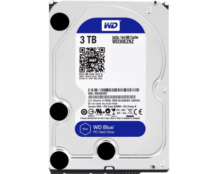 Kõvaketas 3TB WD Blue 3,5" sata3