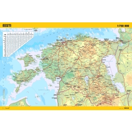 Lauamatt Eesti kaart 40x60cm