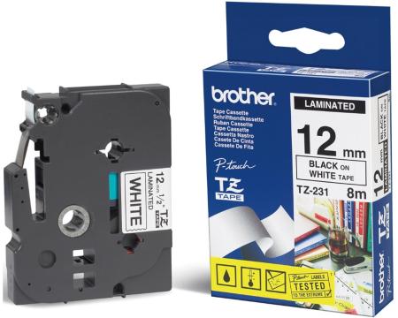 Lint Brother TZE-231 must valgel 12mm