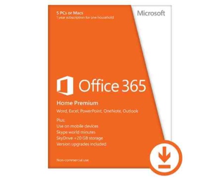 MS Office 365 Family 5PC/Mac 1a ESD