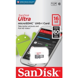 Mälukaart 16GB Sandisk Ultra C10