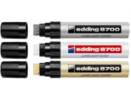 Marker Edding Jumbo paint 5-18mm valge*