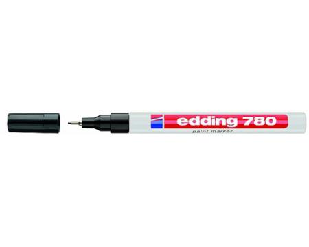 Marker Edding Paint veekindel 0,8mm must