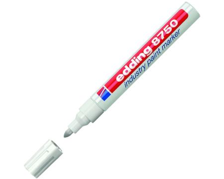 Marker Edding industry paint 2-4mm valge