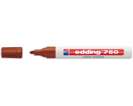 Marker Edding paint veek. 2-4mm pruun