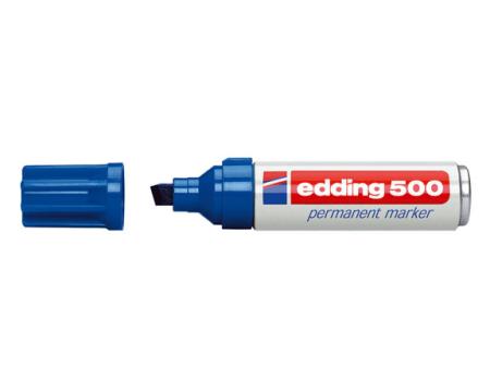 Marker Edding permanent 2-7 mm sinine*