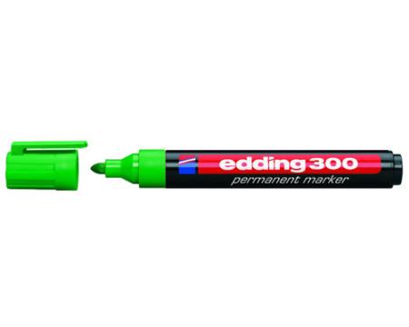 Marker Edding permanent 1,5-3mm roheline