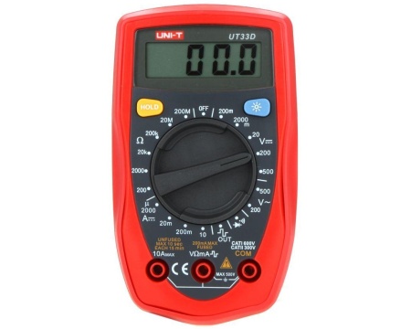 Multimeeter digitaalne UT33D Palm size