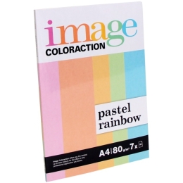 Paber Image A4/80g 7x10 värvi pastelsed