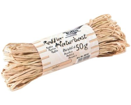 Pakkenöör Raffia 50g naturaalne