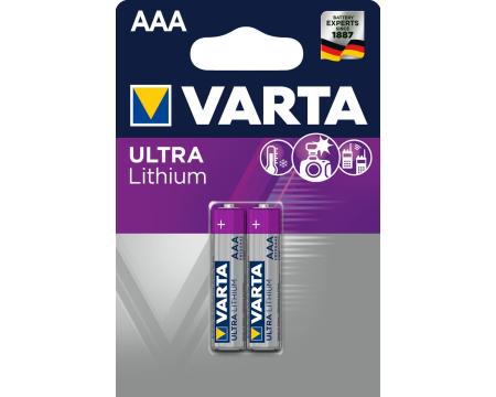 Patarei AAA Varta Pro Ultra Lithium 2tk