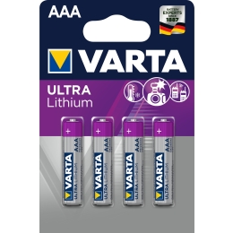 Patarei AAA Varta Pro Ultra Lithium 4tk*