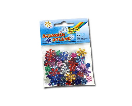 Plastjuveelid Lilled 200tk/pk