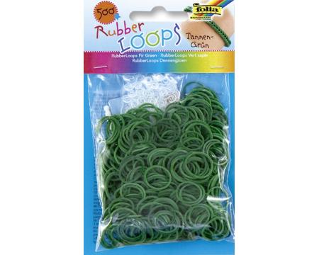 Rubber Loops 500tk/pk kuuseroheline*