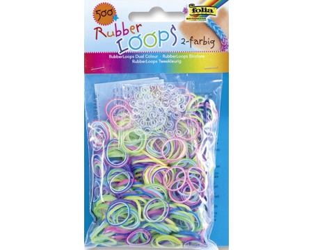 Rubber Loops 500tk/pk värvilised segupakk*