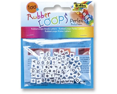 Rubber Loops Pärlid tähtedega 80tk/pk*