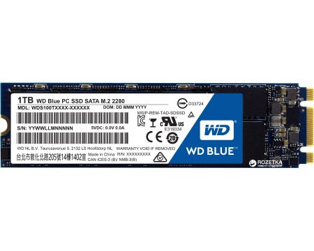 SSD 1TB WD Blue M.2 2280