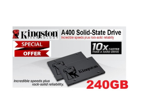 SSD 240GB Kingston SSD A400 2,5"