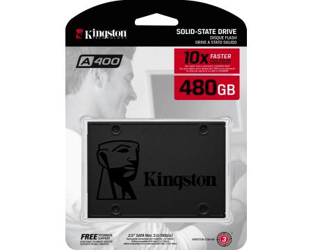 SSD 480GB Kingston SSD A400 2,5"