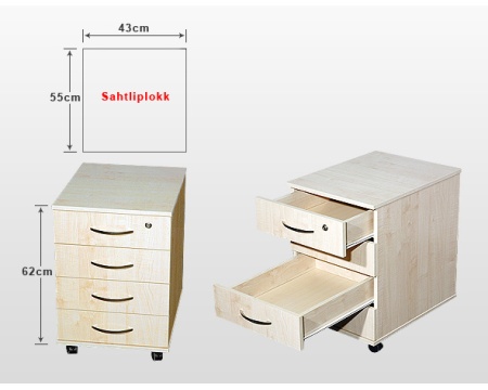 Sahtliplokk Vic 62x55x43 vaher