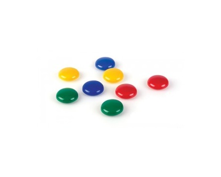 Tahvlimagnet Q30mm 8tk/pk värvivalik
