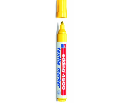 Tekstiilimarker Edding 2-3mm kollane*