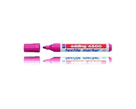 Tekstiilimarker Edding 2-3mm karmiinpune*