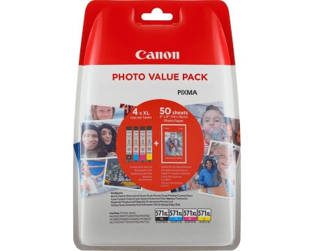 Tint Canon Pixma CLI-571XL Multipakk