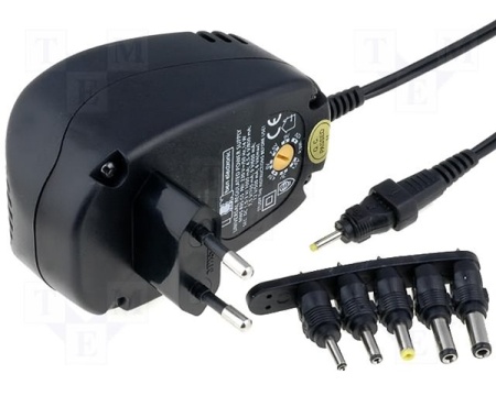 Toiteplokk univers. 1,5-12V 500mA stabil