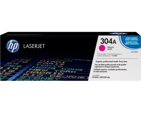 Tooner HP CC533A Magenta 304A CP2025