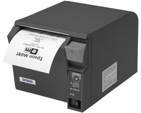 Tsekiprinter Epson TM-T70II USB/s Black