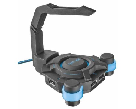 USB hub 4-porti Trust GXT213+juhtmhoidi*