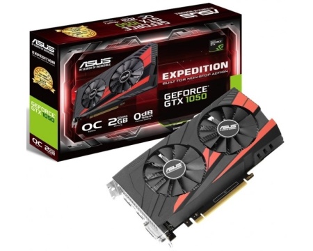 VGA GF GTX1050 2GB GDDR5 Asus OC Edition