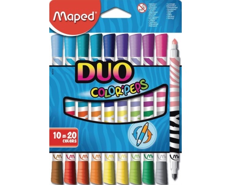 Viltpliiats Maped CP duo 10=20tk pestav