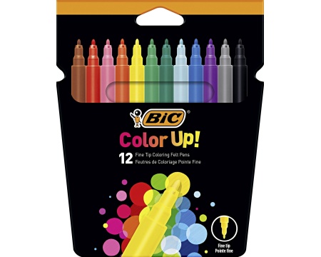 Viltpliiatsid BIC ColorUP 12tk