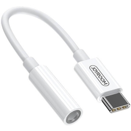 Adapter USB-C to stereo 3,5mm audio valge